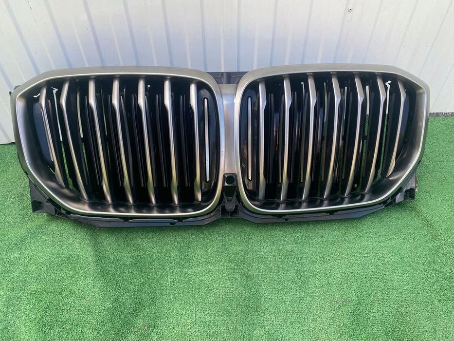 atrapa żaluzja grill bmw x5 g05 satyna chrom
