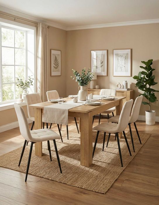 Stół rozkładany prosty Milano 140x80 + 40cm Nowy