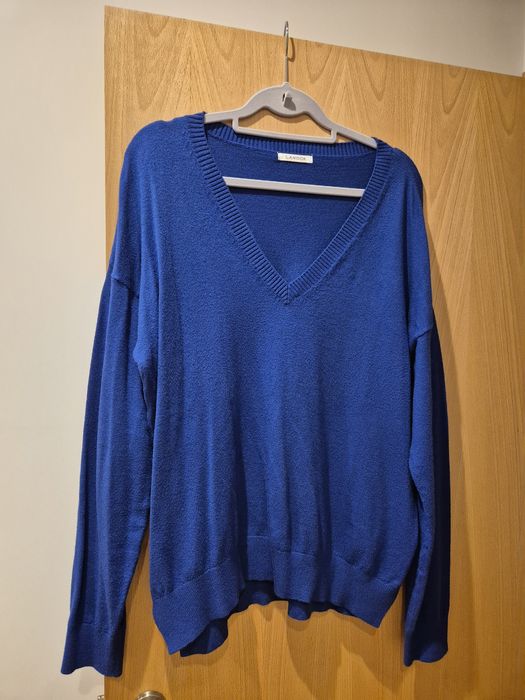 Camisola azulão, da marca Lanidor, tamanho M