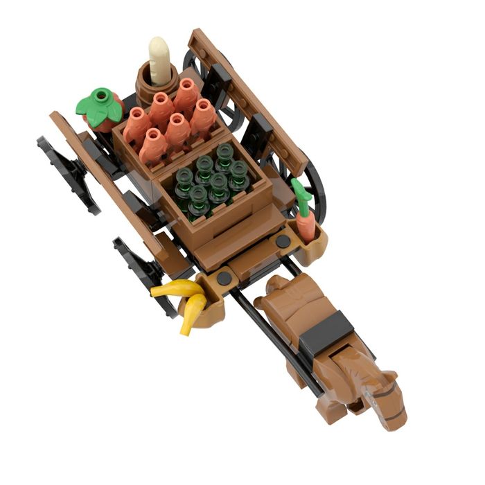 Carroça puxada por cavalo (c/ oferta)