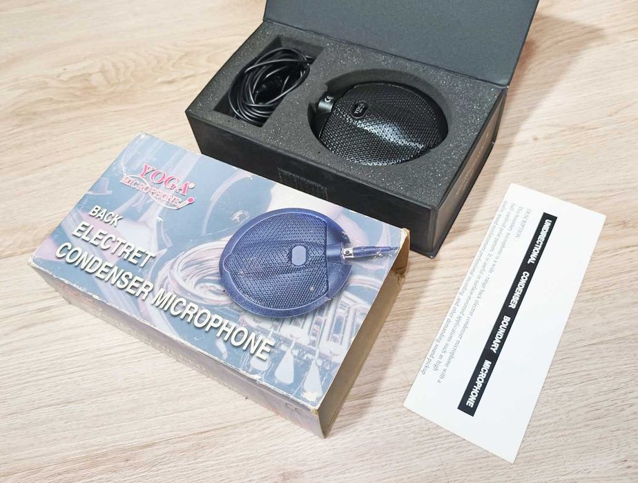 Microfone Yoga Electret condenser