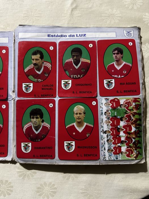 Caderneta epoca 1987/1988