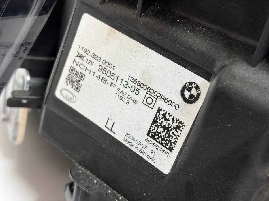 Фара передняя левая правая shadow line 2024 BMW I4 G26