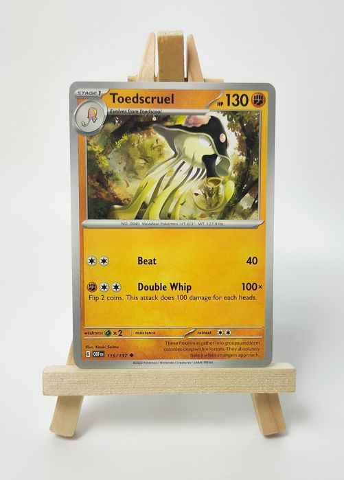 Toedscruel 119/197 karta pokemon Obsidian Flames