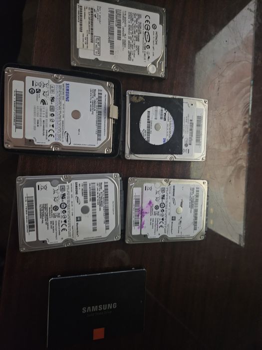 Dyski hdd 7 szt.