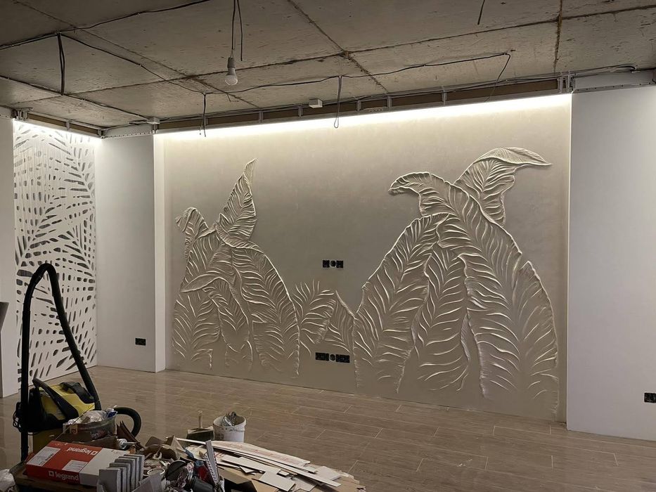 Розпис стін художник берельєф ліпка ліпнина барельеф