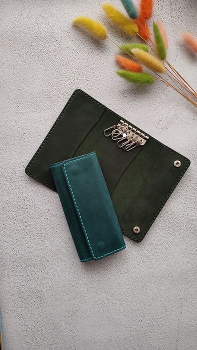 Чохол для ключів шкіряний, шкіряна ключниця, кожаная ключница