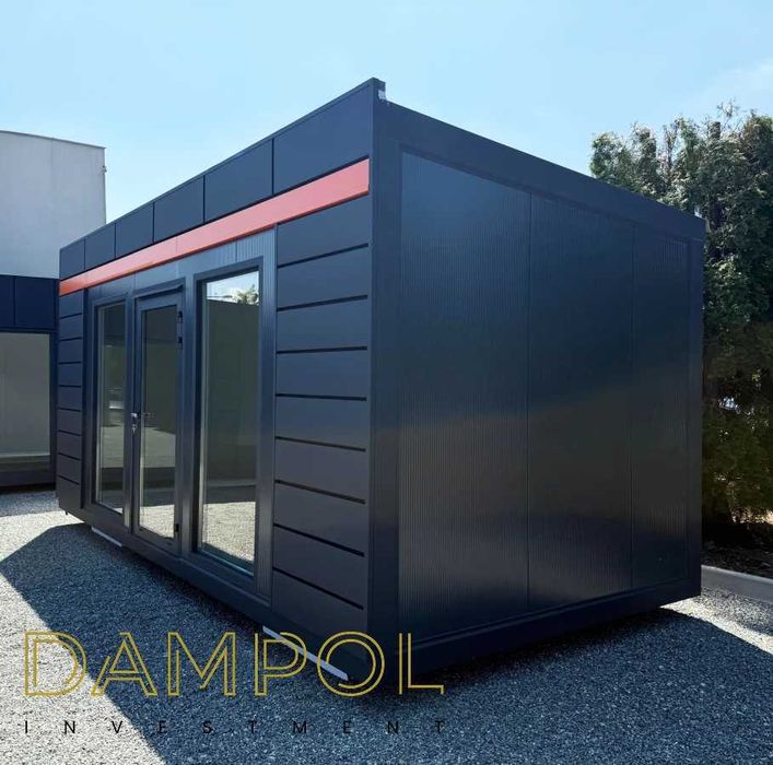 Pawilon/Kontener Handlowy/Biurowy 6x3 Producent Szybka realizacja