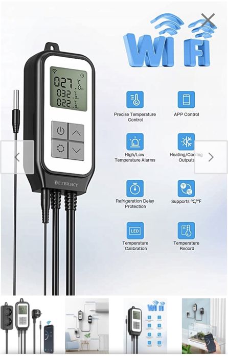 Inteligentny termostat do sterowanie temperaturą