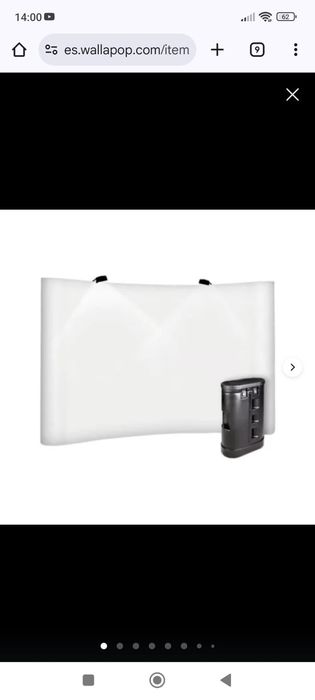 Mala balcão para transporte em plástico rígido para Popup