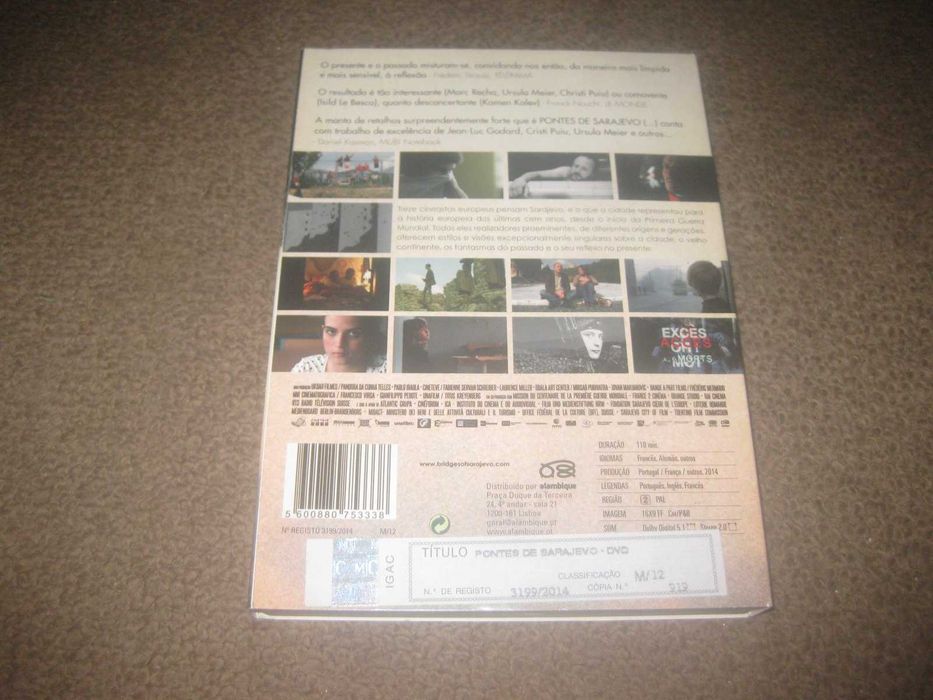 DVD "Pontes de Sarajevo" numa Edição Especial em Slidepack/Raro!