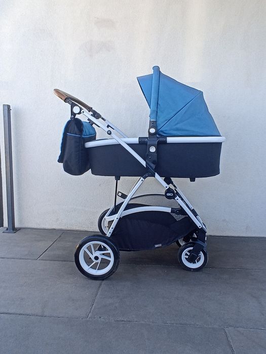 Wózek 3w1 easy go optimo air fotelik cybex GB