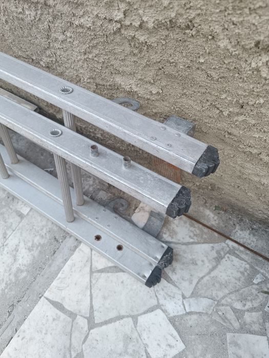 Escada de alumínio extensível – 2 lances de 5 metros (10m)