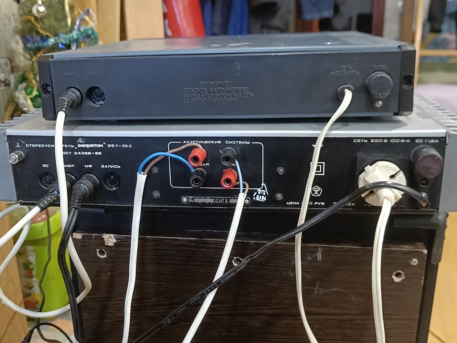 Продам колонки и усилитель звука