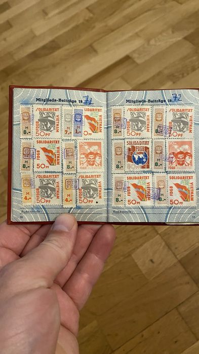 Марки FDGB (НДР)