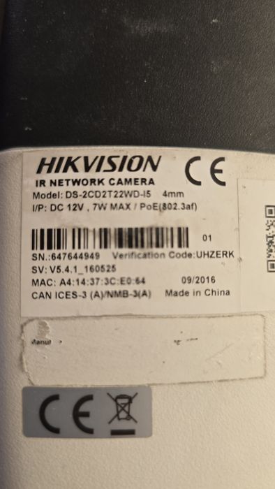 Kamera IP 2MPx DS-2CD2T22WD-I5