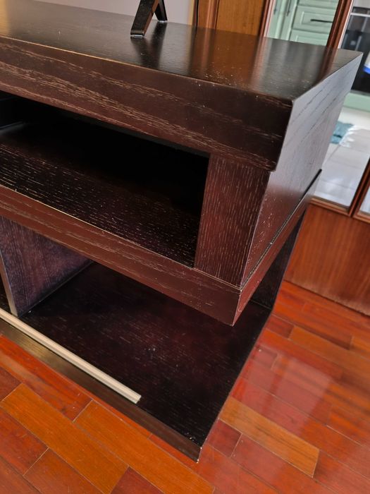 Móvel TV Castanho/Preto