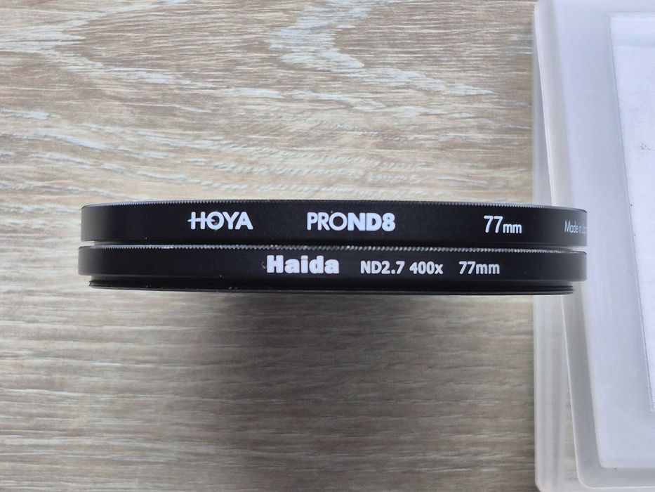 Нейтральні світлофільтри Hoya i Hayda 77mm