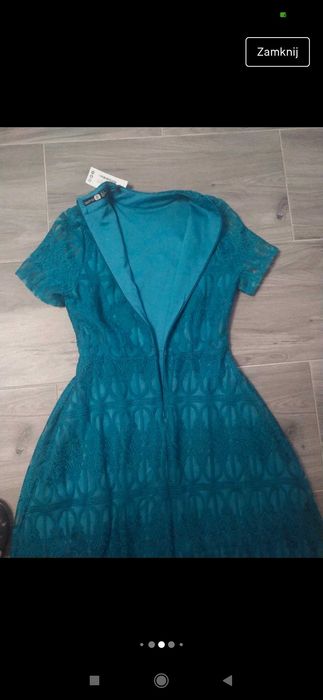Piękna sukienka z koronką