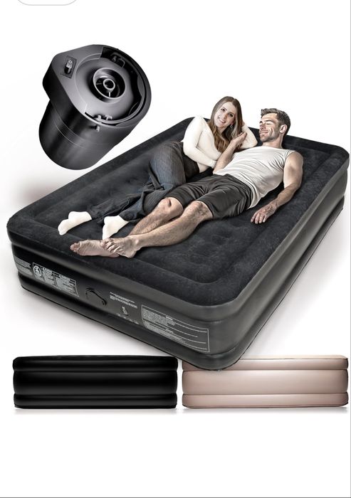 Самонадувне акумуляторне ліжко ( матрас) з вбудованим насосом