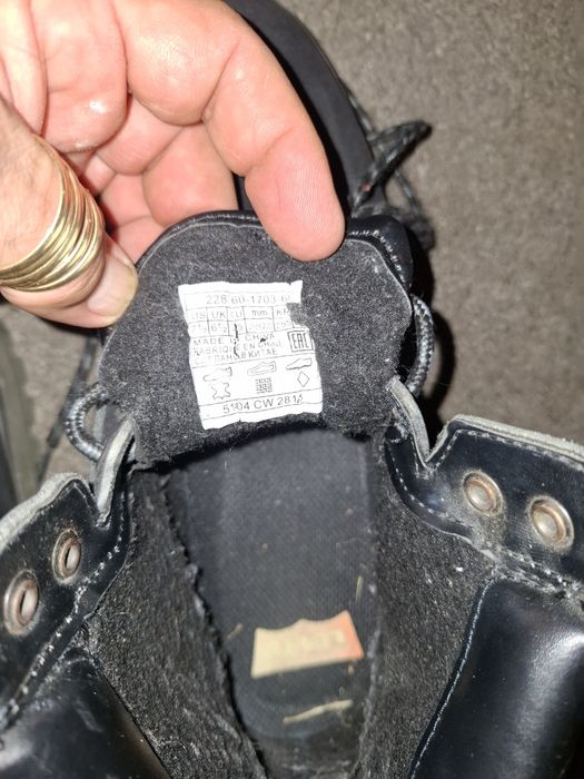 Levis Strauss trapery,trzewiki sznurowane,40