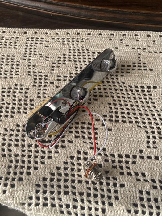 Płyta regulacji głośności do gitary elektrycznej Telecaster części