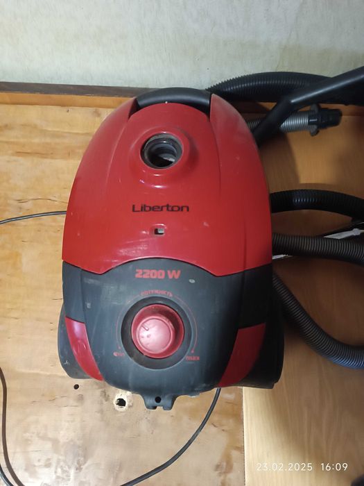 Пылесос в нормальном состоянии