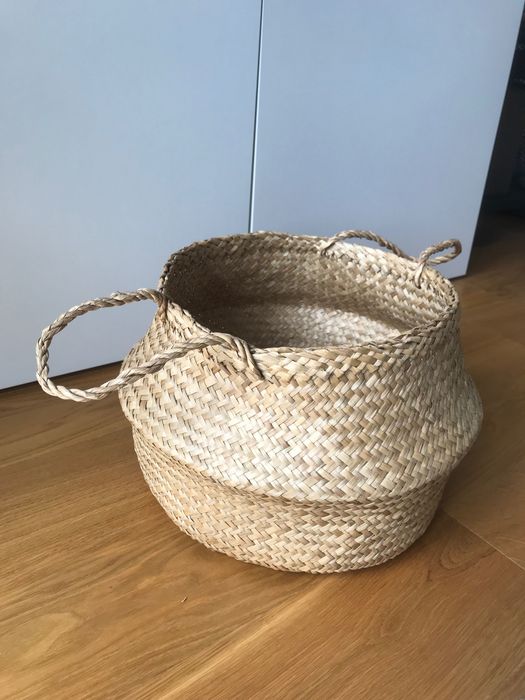 Kosz trawa morska IKEA składany