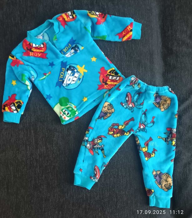 Піжама зимня тепла на хлопчика