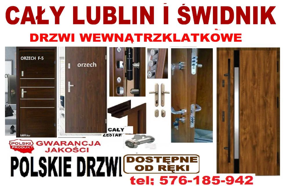 Drzwi z montażem zewnętrzne -wejściowe antywłamaniowe z akustyką bloki