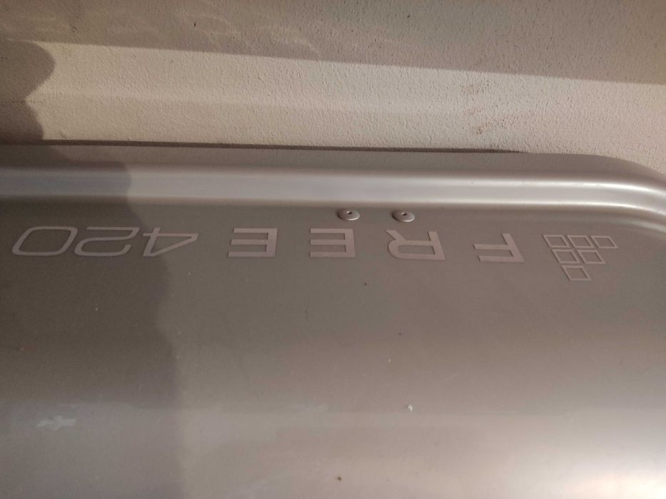 Mala de tejadilho 420l Silver - Bagageira TOP!!! Como nova!!!