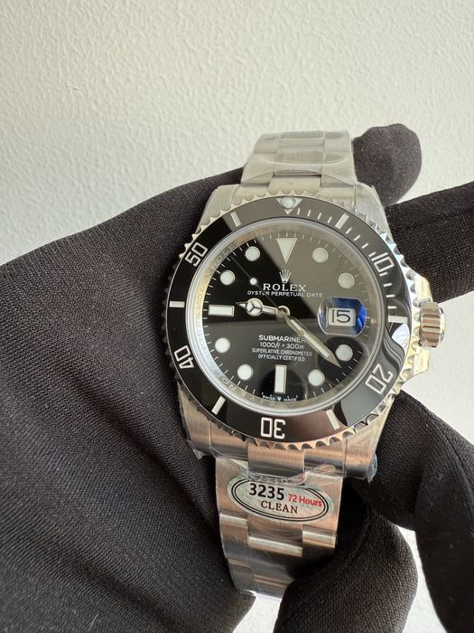 Rolex Submariner 126610LN 41mm Black Ceramic Bezel, 904L 3235 Movement