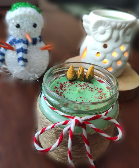 Miętowa Niespodzianka świeca sojowa