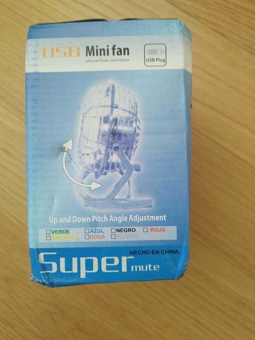 Ventoinha ligação USB