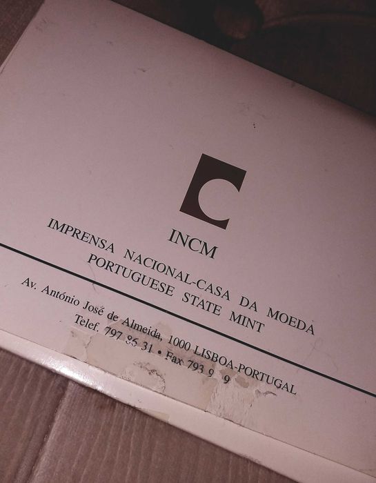 Colecção de 9 moedas "Proof" da Expo 98 (INCM)