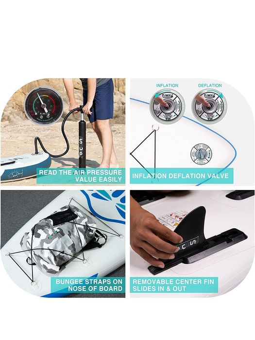 Prancha paddle nova com acessórios