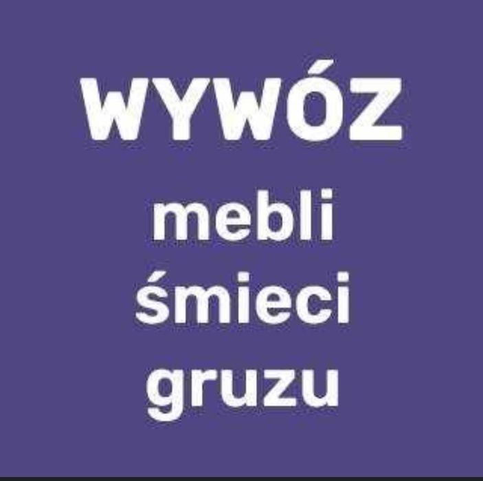 Wywóz Gruzu Śmieci Mebli Gratów