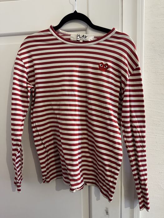 comme des garcons play оригінал лонгслів cdg play