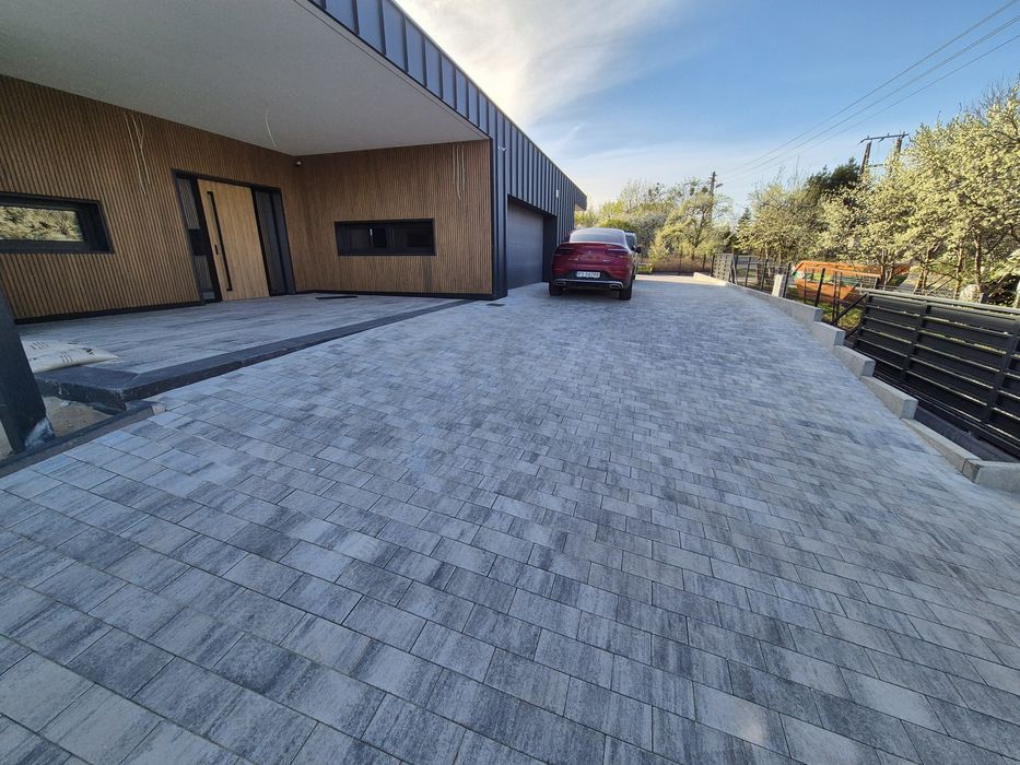 Usługi brukarskie, układanie kostki brukowej i granitowej.