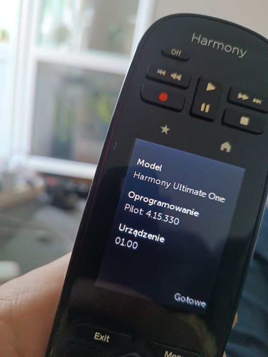 Pilot uniwersalny Logitech Harmony Touch