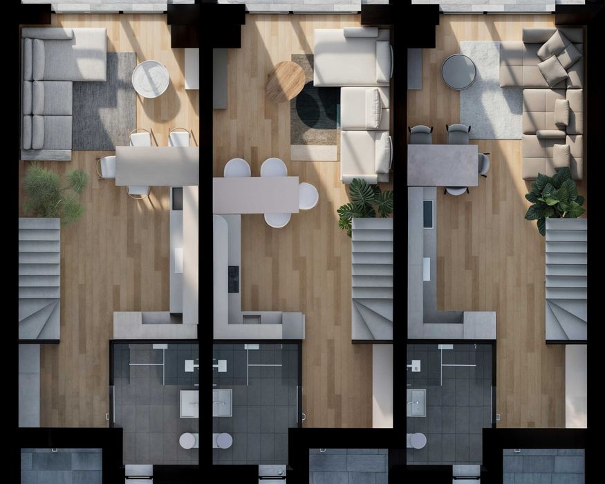 ГАЗИФІКОВАНИЙ таунхаус у с.Святопетрівське від ЗАБУДОВНИКА