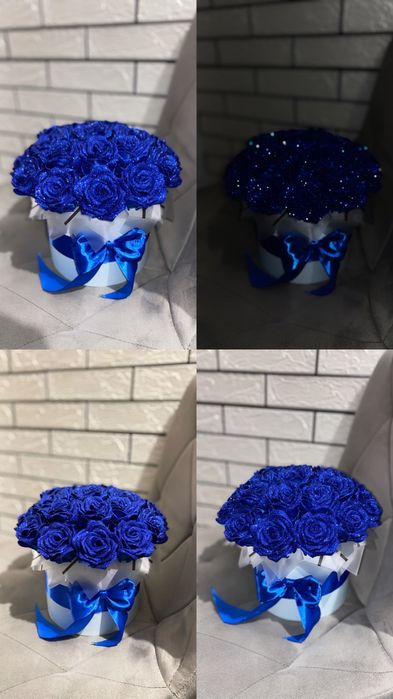 Букет троянд з атласної стрічки Подарунок букет квітів В НАЯВНОСТІ!