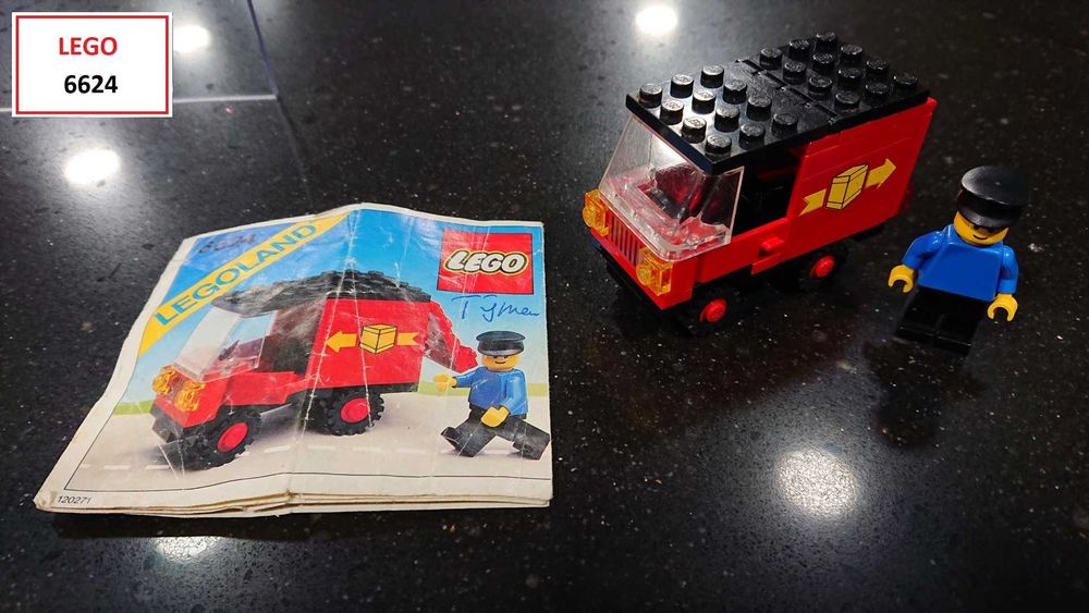 LEGO City Classic: 6677; 6692; 6624; 6645; 646; 1665; 1990; 6606