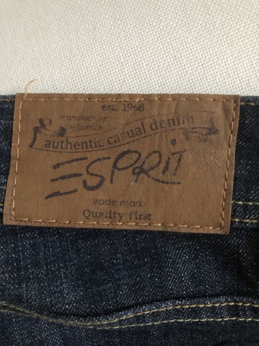 Spodnie Esprit S granatowe