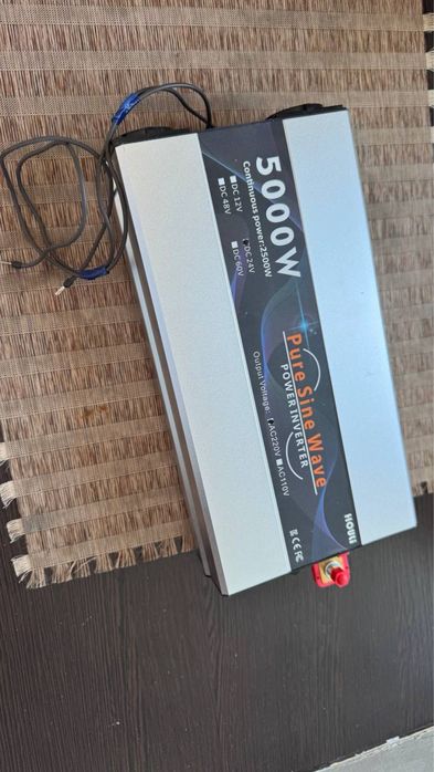 Інвертор Pure Sine Wave 5000W (24V)