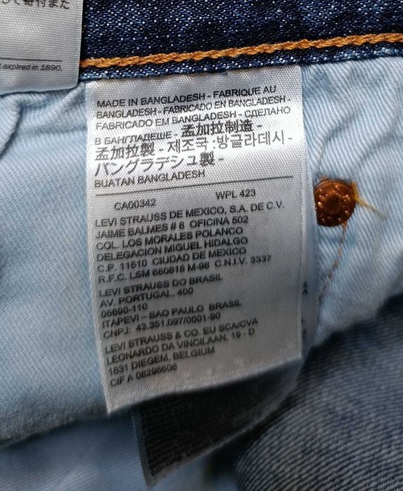 джинси LEVIS 501 W32 L32
