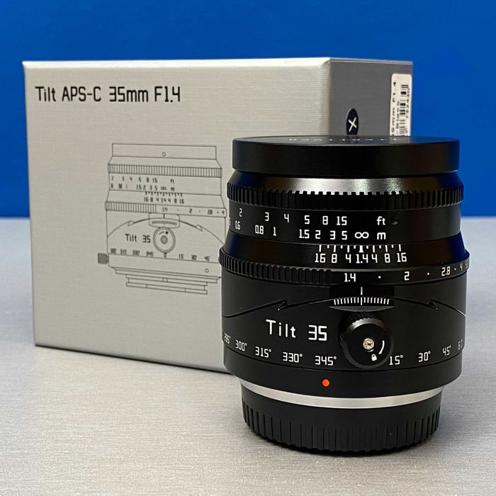 TTArtisan Tilt 35mm f/1.4 | Fujifilm | NOVA | 3 ANOS DE GARANTIA