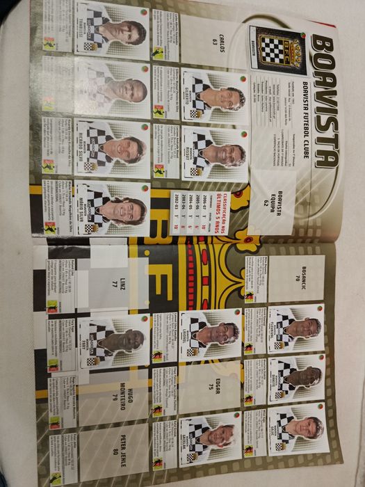 Caderneta de FUTEBOL Superliga 2007/08