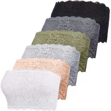 Biustonosz koronkowy bez ramiączek M/L.