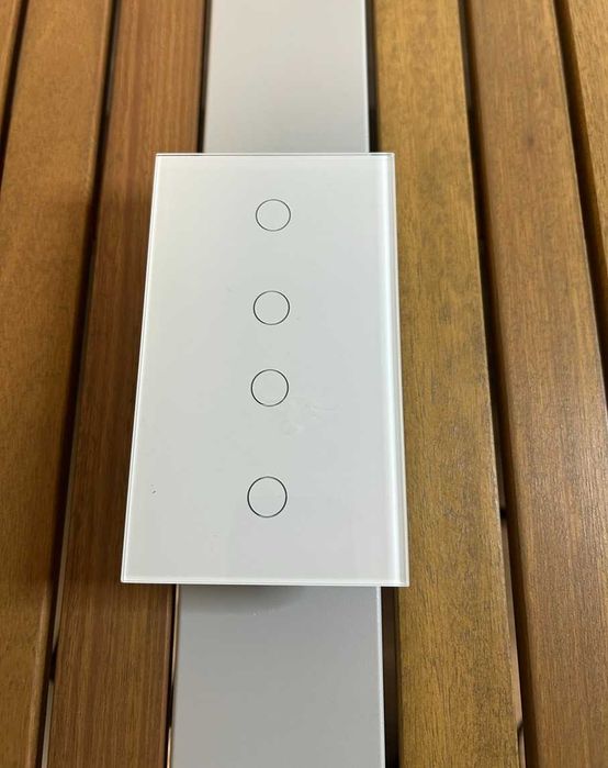 Interruptor Duplo Smartify Wi-Fi 2x2 Botões (4 zonas)